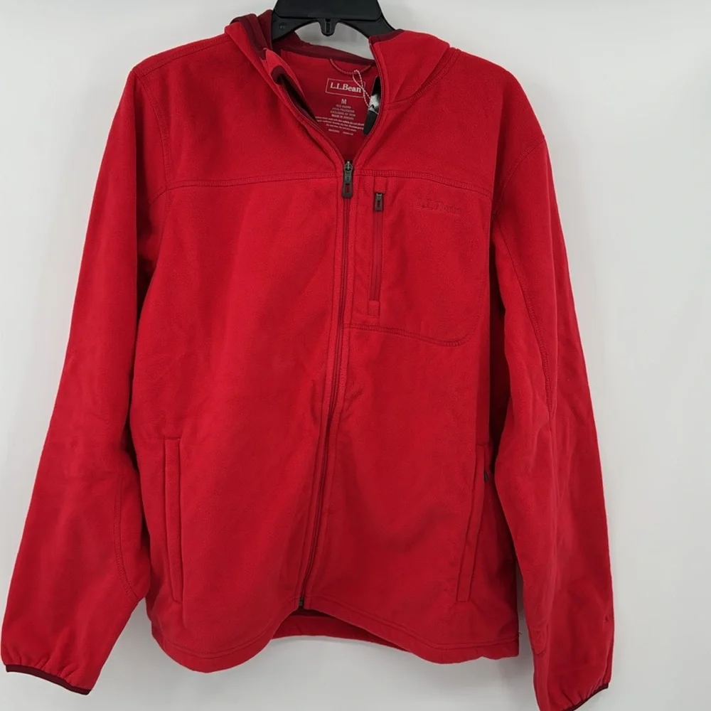 L L Bean Fleece Jacket - Size Medium NWT